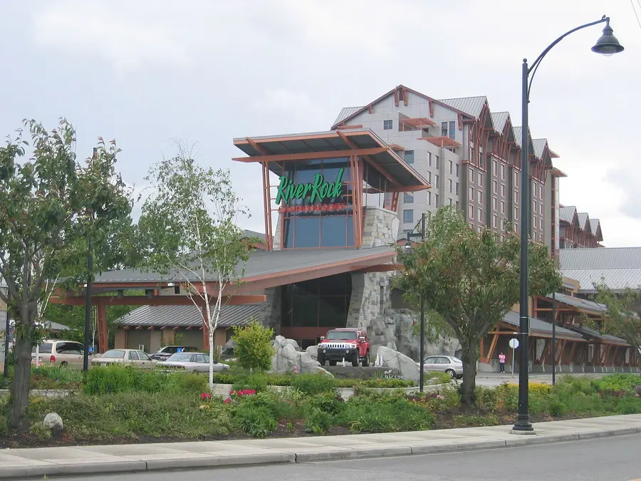 River Rock Casino Resort seen from outside, 2006